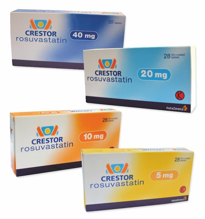 Crestor, rosuvastatin thuốc giảm mỡ máu, chữa tăng cholesterol, triglycerid, LDL