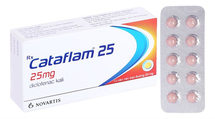 Công dụng thuốc Cataflam 25 | Vinmec