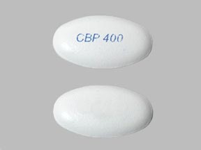 Pill CBP 400 White Elliptical/Oval is Spectracef