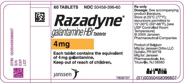 Razadyne Package Insert / Prescribing Information - Drugs.com