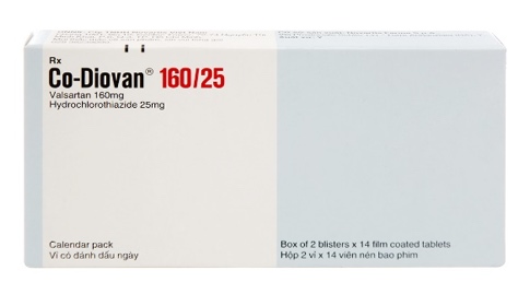 Thuốc Co-Diovan 160/25 hộp 28 viên-Nhà thuốc An Khang
