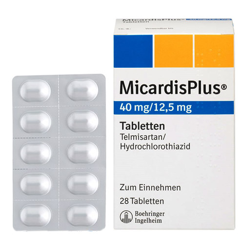 Thuốc Micardis Plus, giúp điều trị tăng huyết áp vô căn