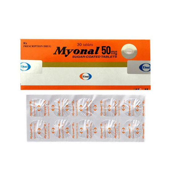 Thuốc giãn cơ Myonal 50mg Eisai hộp 30 viên - PharmaSales - Đặt thuốc tây giá sỉ tốt nhất, chiết khấu cao, giao hàng toàn quốc