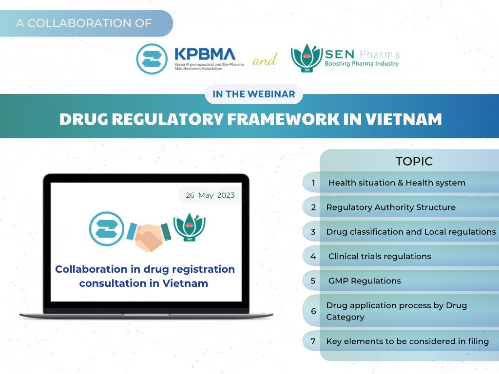 <b>Webinar “Drug Regulatory Framework in Vietnam”</b>