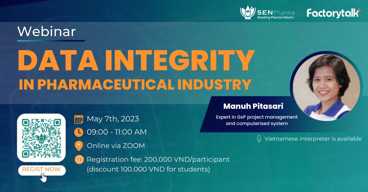 <b>Webinar “Data Integrity in Pharmaceutical Industry” attracts more than 100 participants from 52 phar...</b>