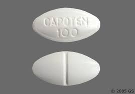 Capoten Oral Tablet 100Mg Drug Medication Dosage Information