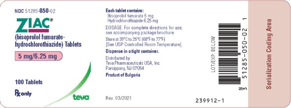 ZIAC® (Bisoprolol Fumarate and Hydrochlorothiazide) Tablets