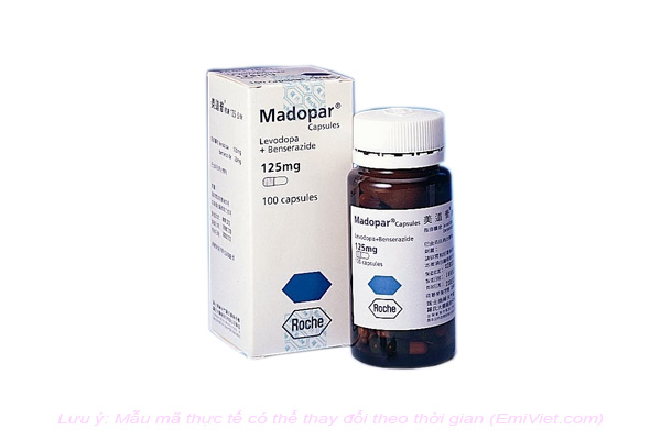 Thuốc Madopar 125mg điều trị Parkinson - Công dụng, Liều dùng và Giá bán